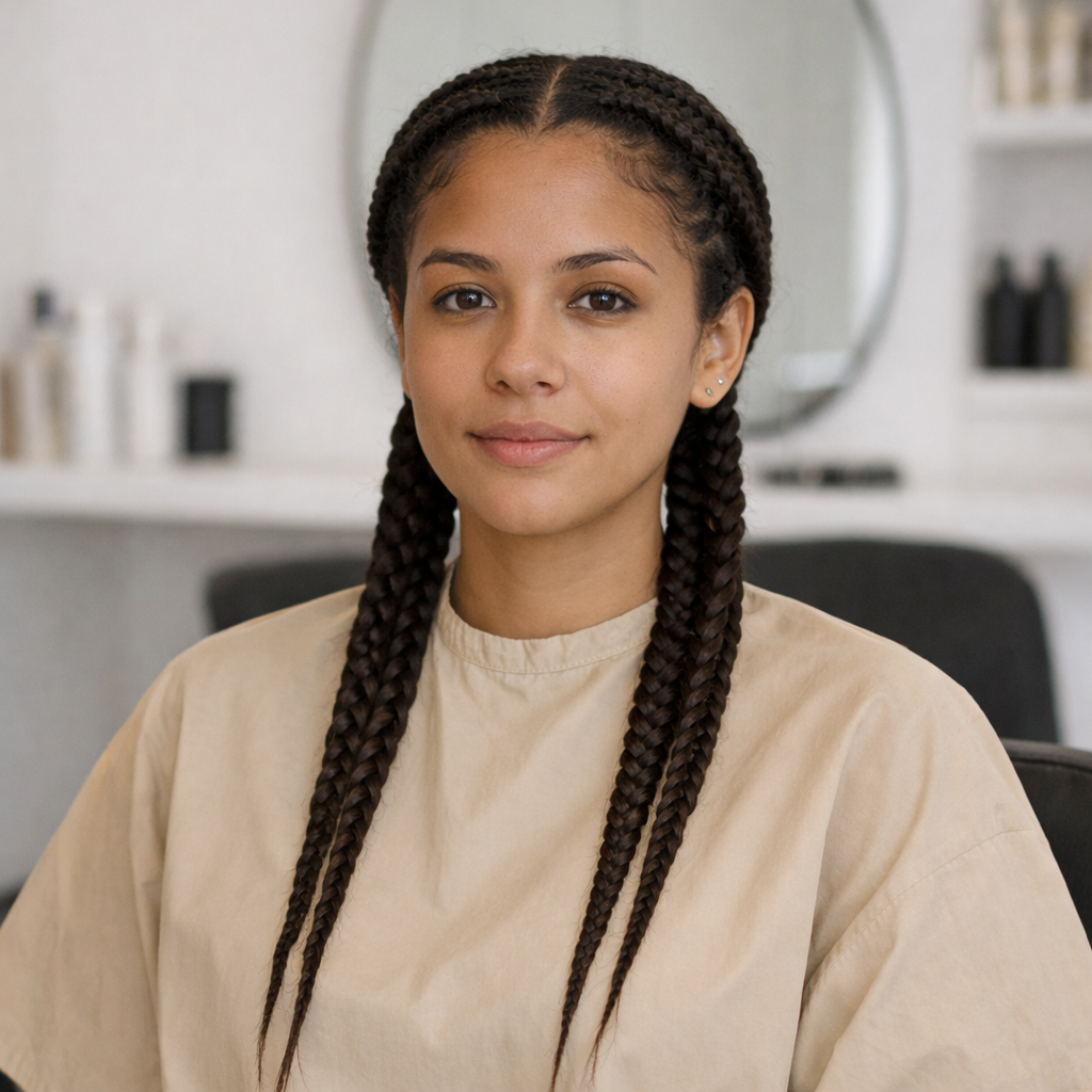 Nachher Haartransformation