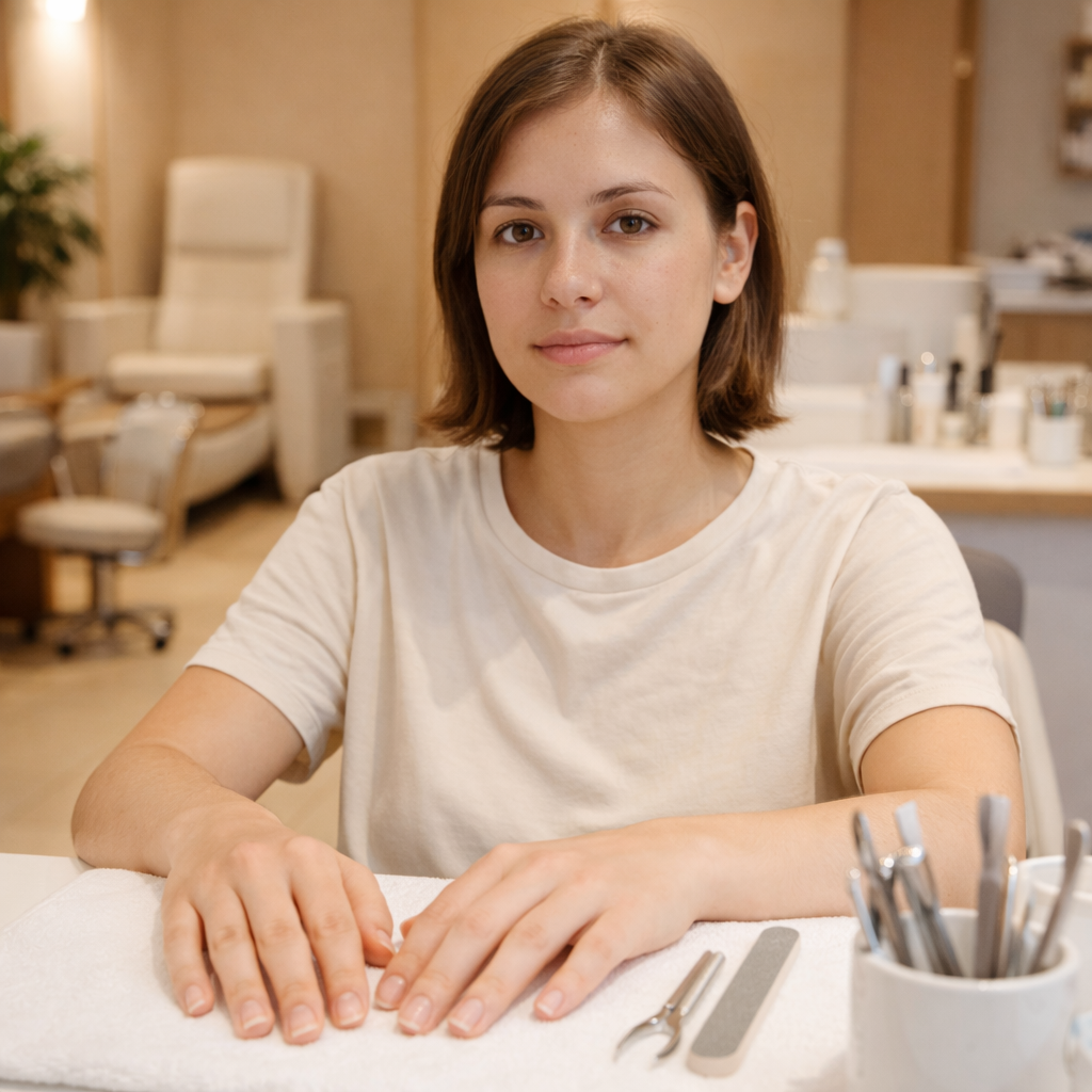 Vorher Nageltransformation